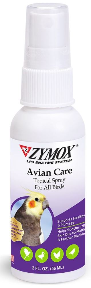 Zymox Avian Care Topical Solution Spray 2 oz 667334460001
