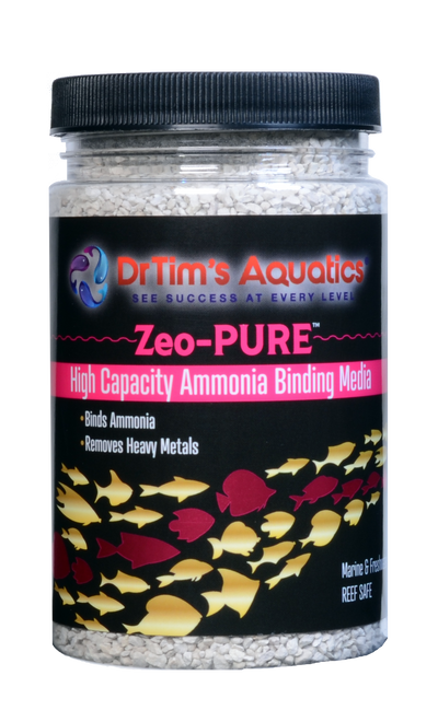 Dr. Tim's Aquatics Zeo-PURE Ammonia Binding Media 16 oz, 100 gal 812540018861