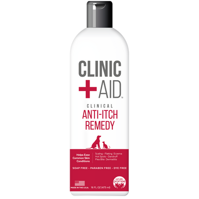 TropiClean Naturel Promise Clinic Aid Clinical Anti-Itch Remedy Shampoo 16 oz 645095000667