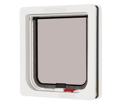 Ani Mate Lockable Cat Flap White