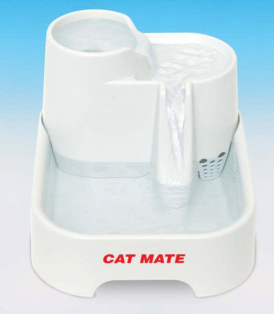 Ani Mate Pet Fountain White - Cat