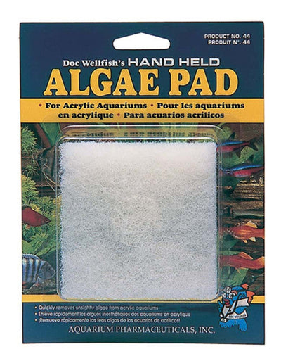 API Doc Wellfish’s Hand Held Algae Pad For Acrylic - Aquarium