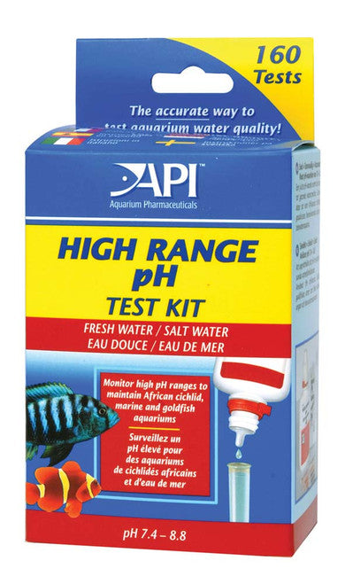 API High Range pH Test Kit for Freshwater and Saltwater Aquarium