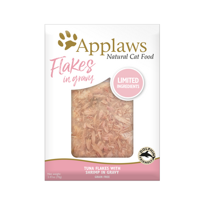 Applaws C Gvy Tuna Shrmp 2.12oz {L + } - Cat