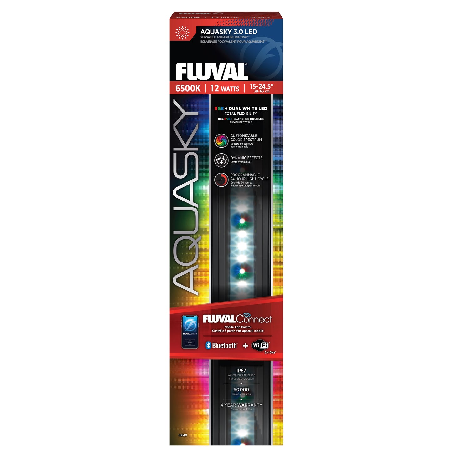 Fluval AquaSky 3.0 LED 12 watt 15-24"