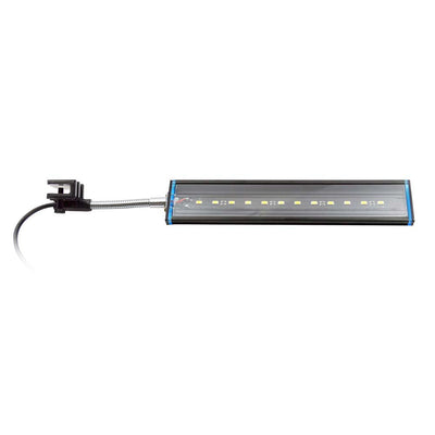 Aquatic Life Reno Clamp LED Light Fixture Black 6 Watt 9 Inch