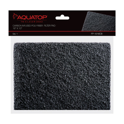 Aquatop Carbon Infused Poly-fiber Filter Pad 18x10, 1pc