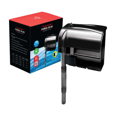 Aquatop FORZA 25 - 40 Power Filter Black 120 GPH - Aquarium