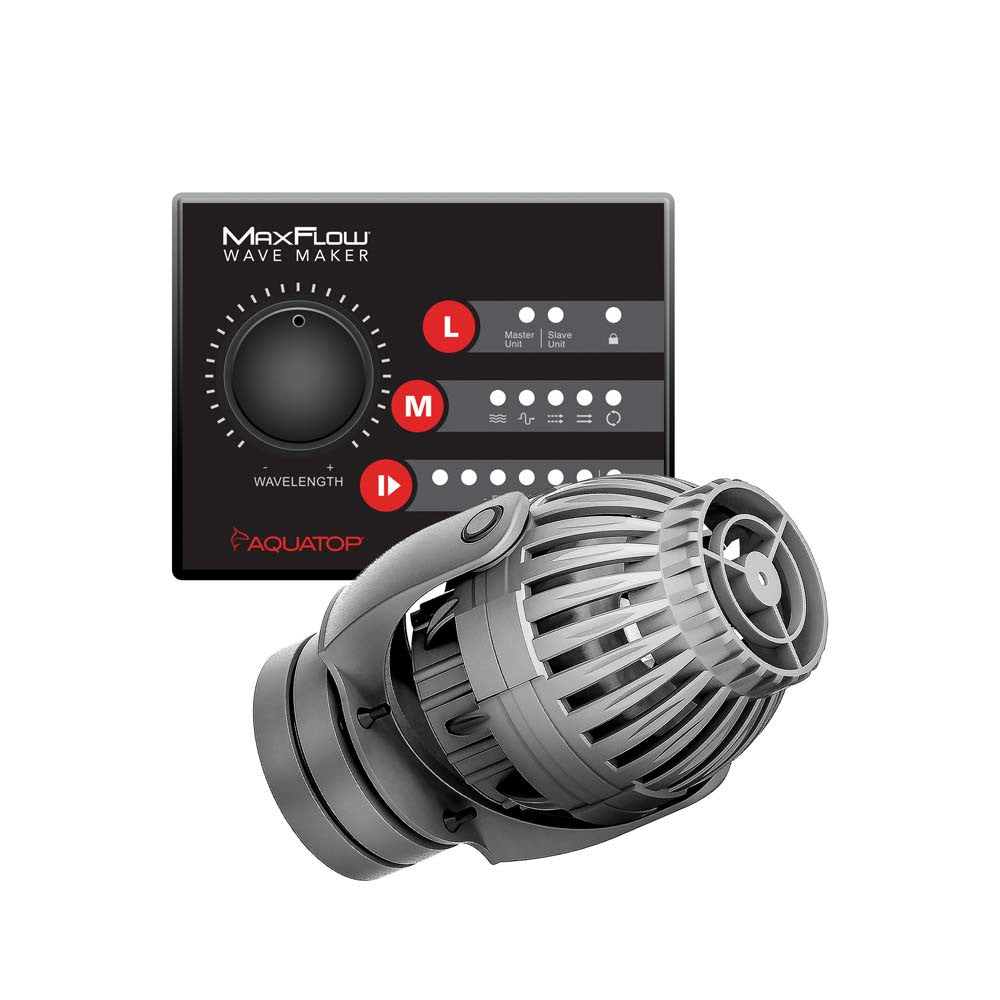 Aquatop MaxFlow MWV-1000 DC Wavemaker Pump with Controller 175 - 1056GPH