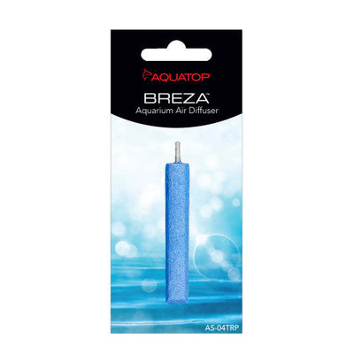 Aquatop Trapezoid Air Stone Blue 4 in - Aquarium