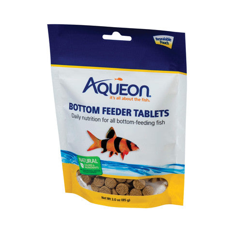 Aqueon Bottom Feeder Tablets 3 Ounces - Aquarium