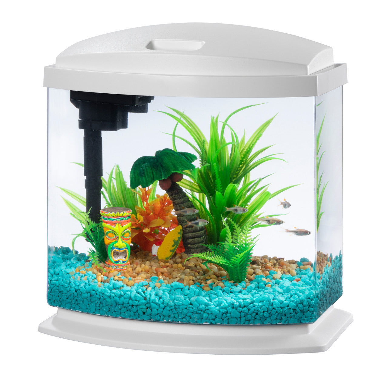 Aqueon LED MiniBow? Kit with SmartClean? Technology White 2.5 Gallon