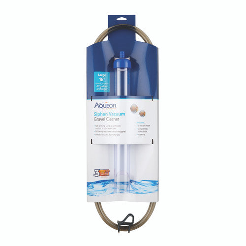 Aqueon Siphon Vacuum Gravel Cleaner Large - 16 Inches Aquarium