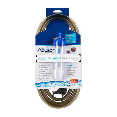 Aqueon Siphon Vacuum Gravel Cleaner Medium - 5 Inches Aquarium