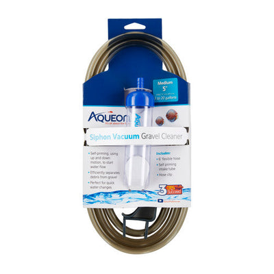 Aqueon Siphon Vacuum Gravel Cleaner Medium - 5 Inches Aquarium