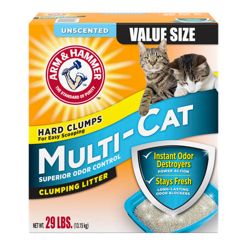 Arm & Hammer Multi - Cat Unscented Cat Litter 29 lb