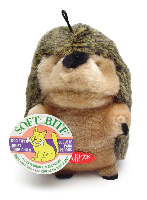 Aspen Grunting Hedgehog Plush Dog Toy Multi - Color LG