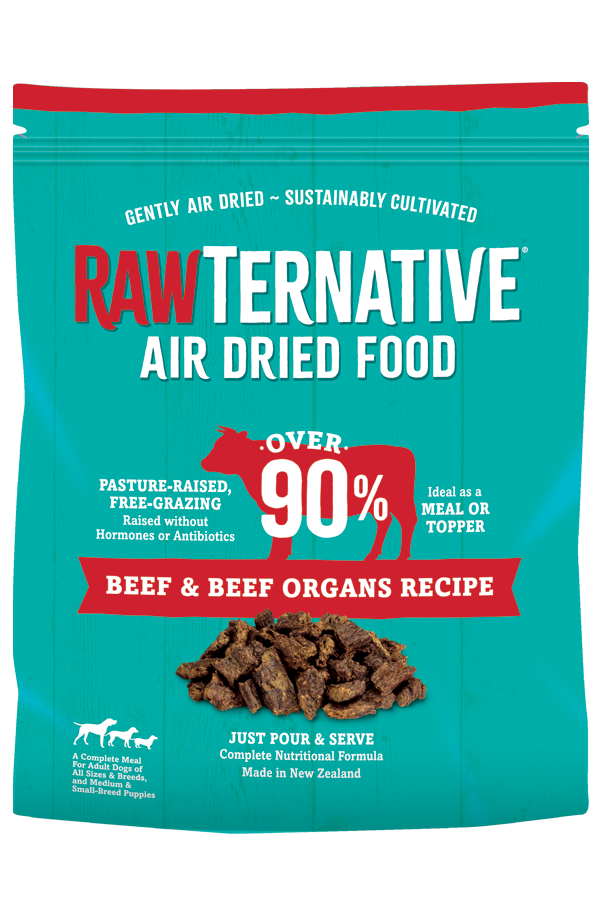 Grandma Mae's Country Naturals Rawternative Air Dried Dog Food Beef & Beef Organs 5 lb 850042318027