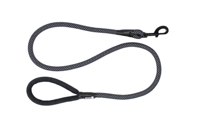 Alcott Reflective Rope Leash with Padded Handle Black X-Large/Large, 5 ft 849910168000