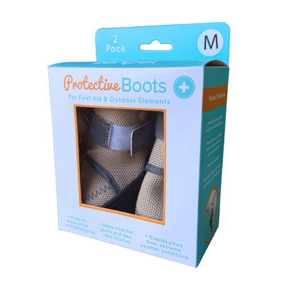 ZenPet Protective Dog Boots Medium, 2 pk 619567873844