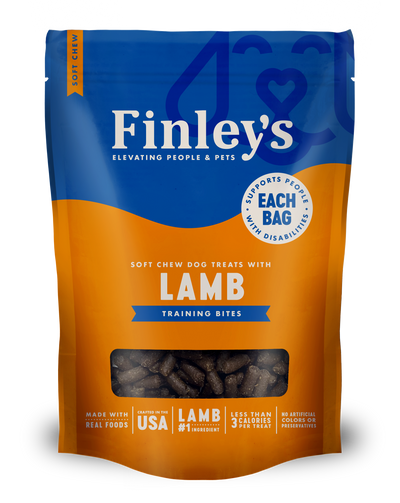 Finley's Barkery Grain Free Trainer Bites Dog Treats Lamb 16 oz 850012757030