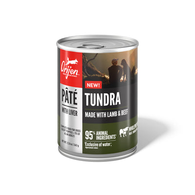 Orijen Pùté w/Liver Canned Dog Food Tundra 12ea/12.8 oz 064992723767