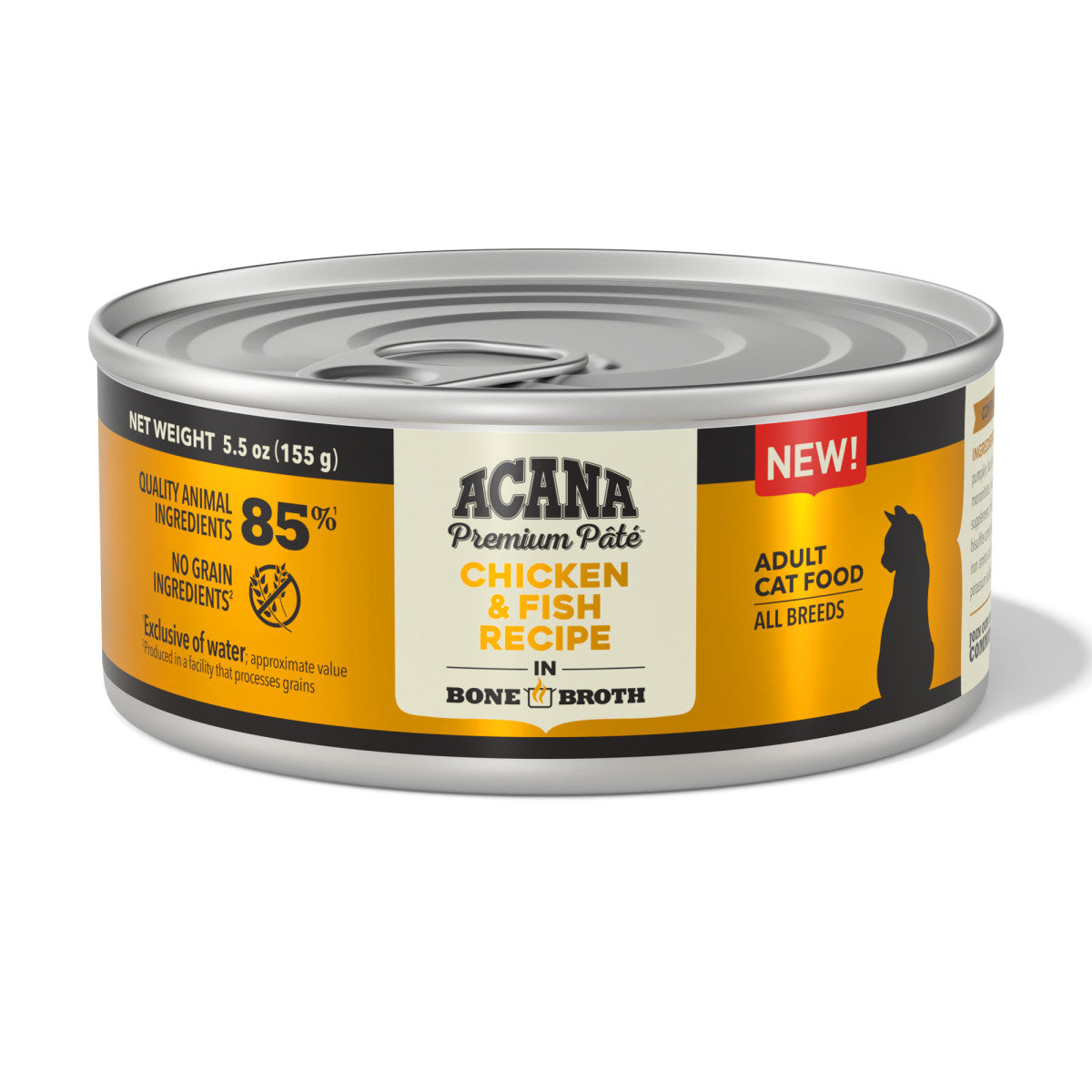 Acana Premium Pâté Canned Cat Food Chicken & Fish 12ea/5.5 oz 064992721770
