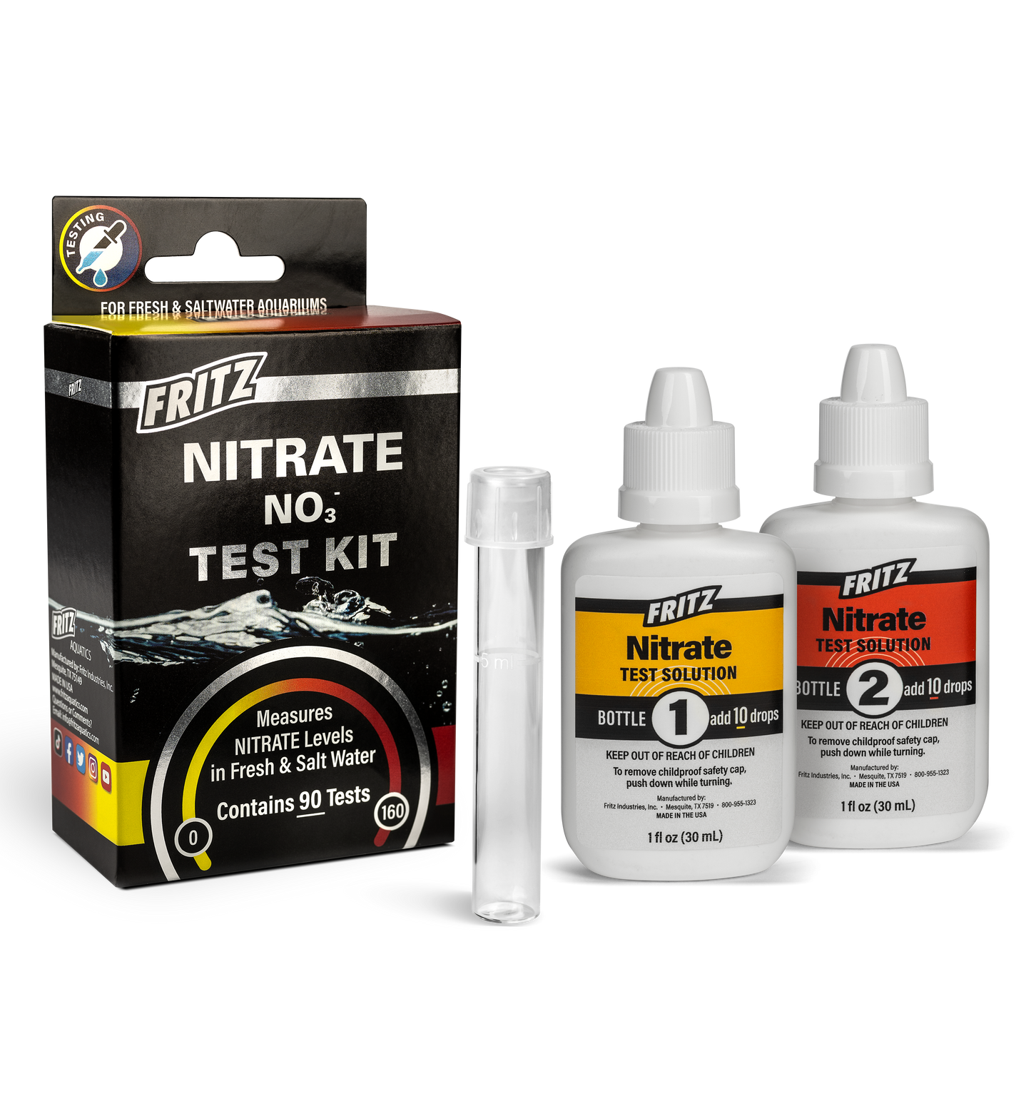 Fritz Nitrate Test Kit 080531040034