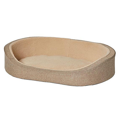 MidWest Homes for Pets Quiet Time Deluxe Hudson Pet Bed Tan M 027773025818