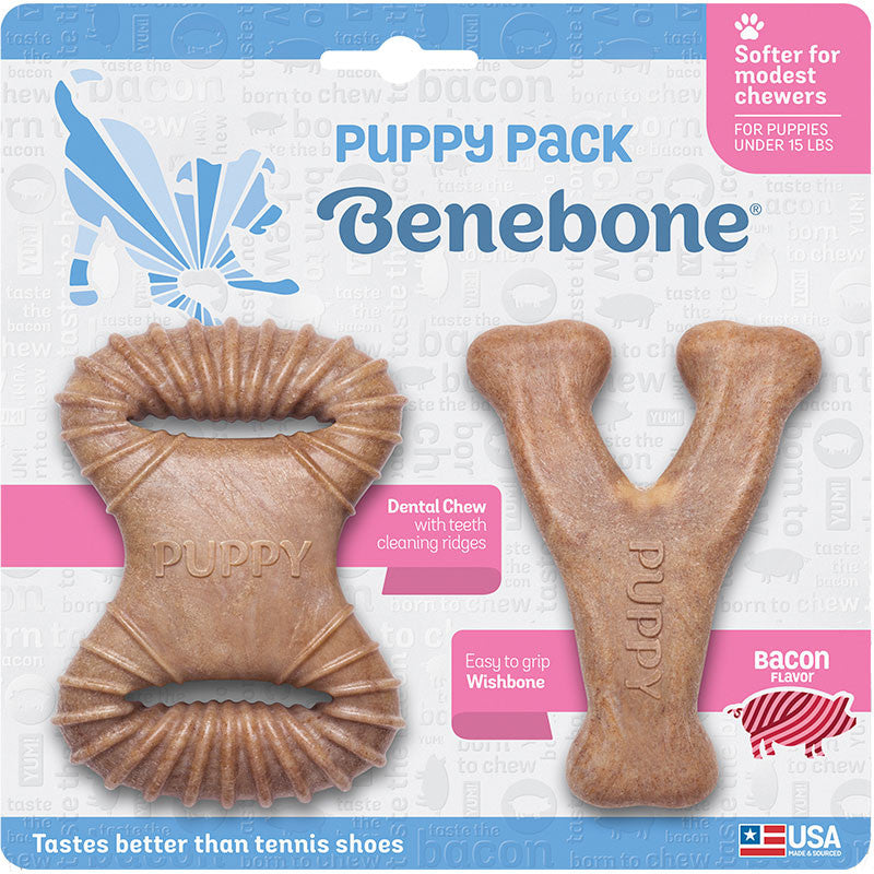 Benebone D Stk Bcn Pup 2pk{L-x} 854111004491