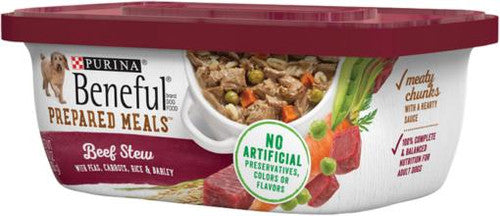 Beneful Prepared Meals Beef Stew 8/10OZ {L - 1} 178341 - Dog