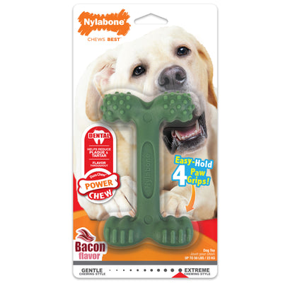 Nylabone Power Chew Easy-Hold Dog Dental Chew Toy Large/Giant - Up To 50 Lbs. (1 ct) 018214851431