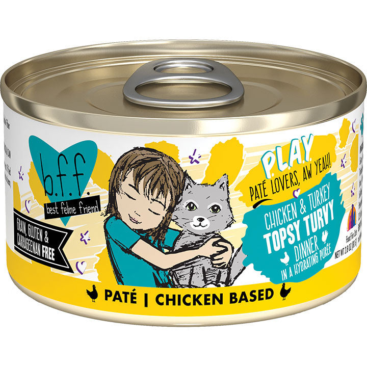 Bff C Play Tpsy Trvy Ckn 2.8oz{L+x}-12 813778014571