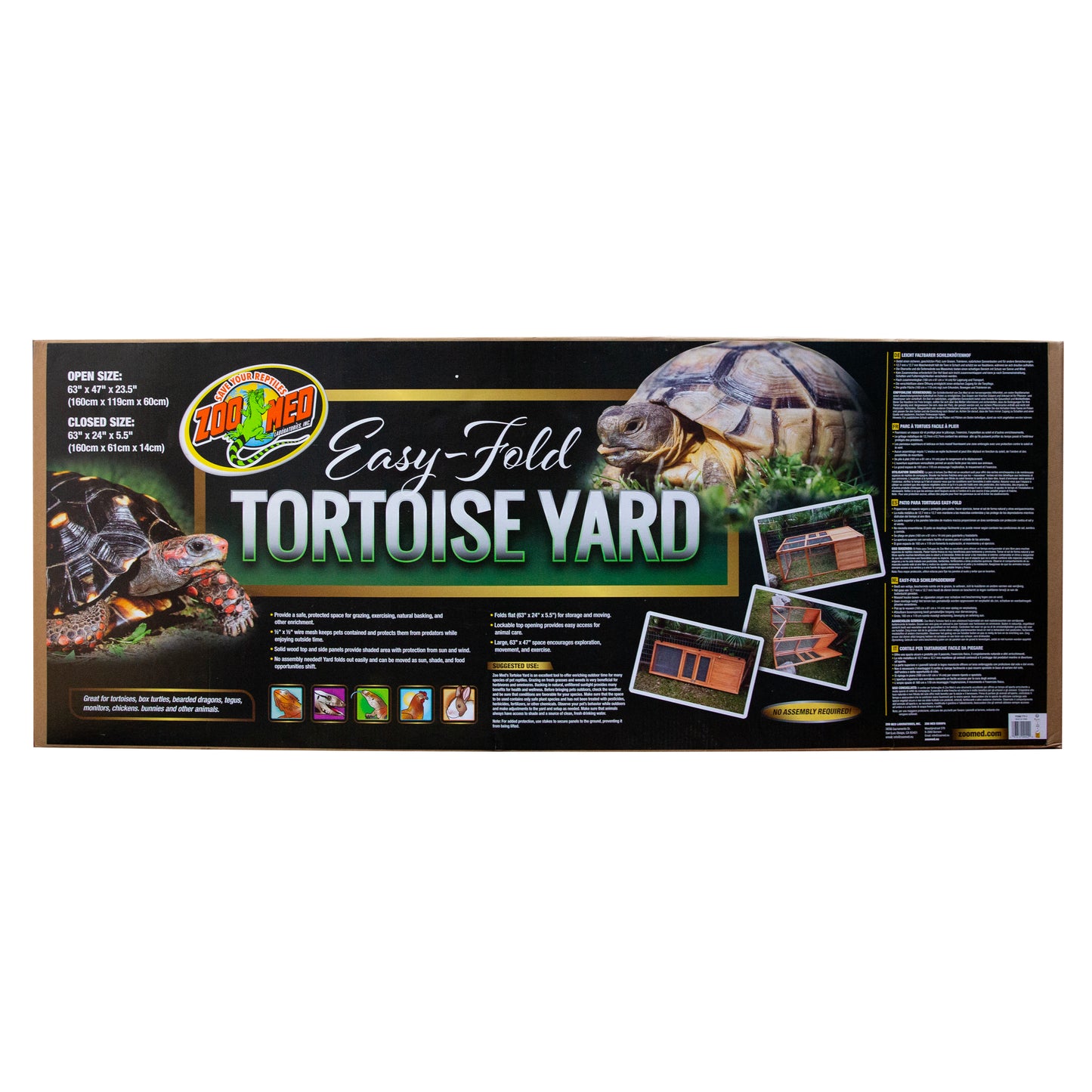 Zoo Med Easy-Fold Tortoise Yard 097612090420