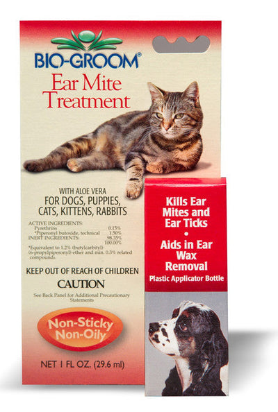 Bio Groom Ear Mite Treatment 1 oz - Dog