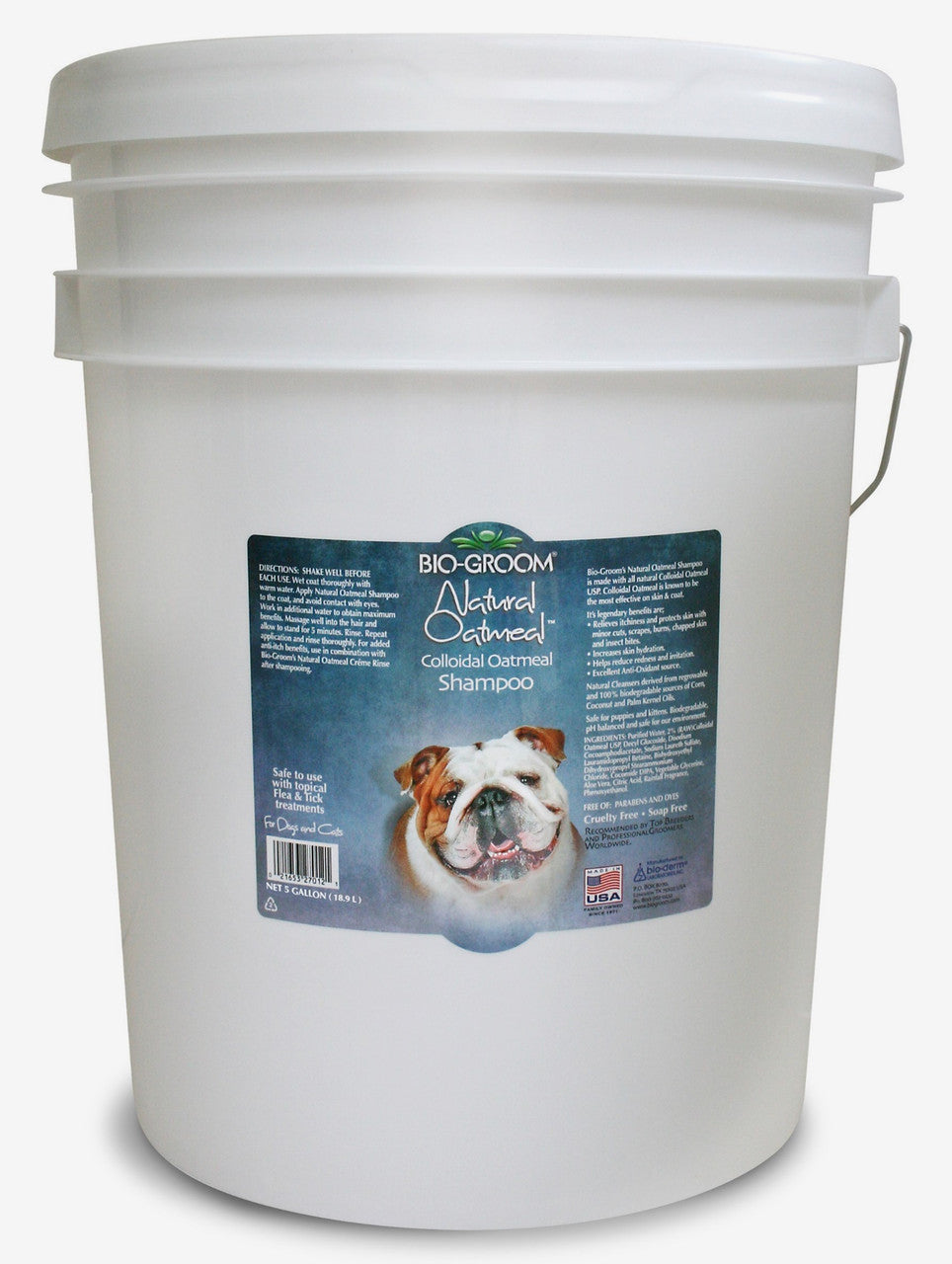 Bio Groom Natural Oatmeal Soothing Anti-Itch Shampoo 5 gal
