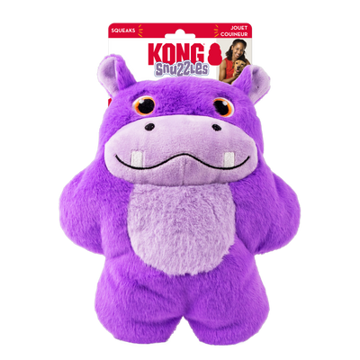 KONG KONG Snuzzles Hippo Dog Toy X-Large 035585506654
