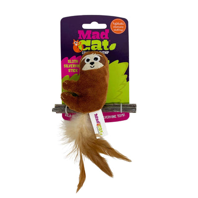 Mad Cat Sloth with Silvervine Cat Toy Small 780824152061