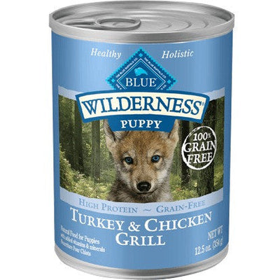 Blue D Wldns Gf Pup Tky 12.5oz{L - x} - Dog
