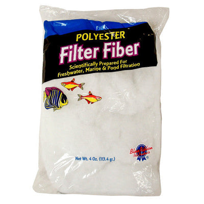 Blue Ribbon 100% Polyester Filter Floss Media 4 oz - Aquarium