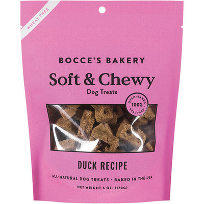 Bocces D Sft Chw Dck 6oz{L + x} - Dog