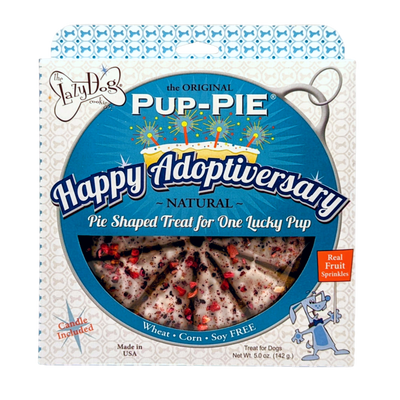 Lazy Dog Cookies Pup-PIE Happy Adoptiversary 5 oz 814272013626
