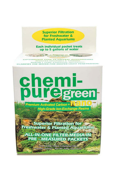 Boyd Enterprises Chemi - Pure Green Nano Counter Display 24 Count - Aquarium