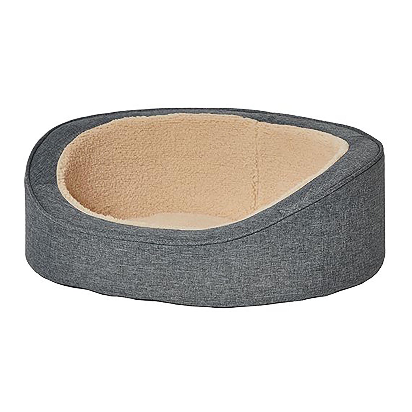 MidWest Homes for Pets Quiet Time Deluxe Hudson Pet Bed Grey X-Small 027773025764