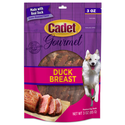 Cadet Gourmet Duck Breast Treats for Dogs Duck 3 oz 1pk 768303073205