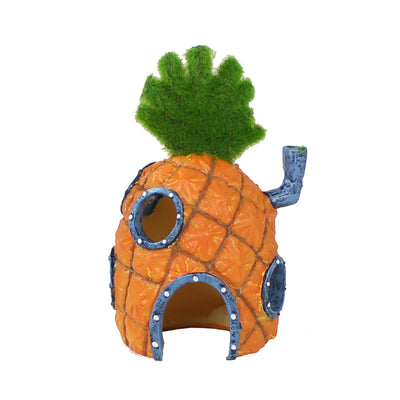 SpongeBob Aqua-Floras Living Pineapple House Aquarium Ornament Medium 030172102738