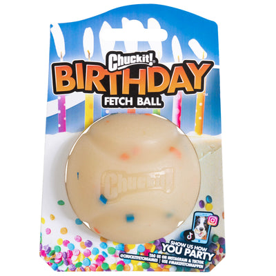 Chuckit! Birthday Fetch Ball Dog Toy 029695601187