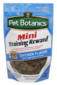 Cardinal Pet Botanics Training Rewards Mini Treats - Chicken 4oz {L + 1} 121142 Dog