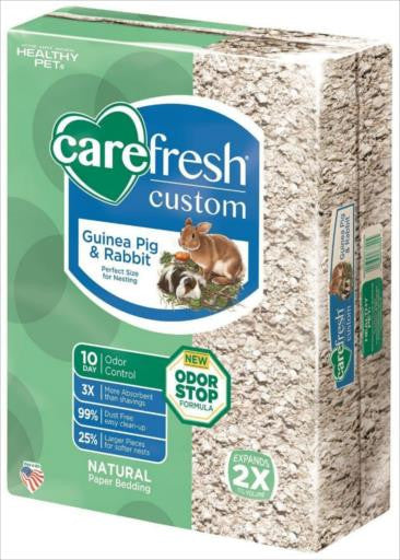 Carefresh Custom Rabbit/Guinea Pig Bedding Natural 60L {L - 1}273174 - Small - Pet