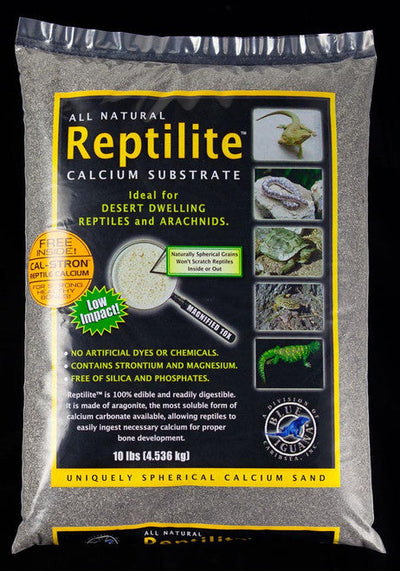 CaribSea All Natural Reptile Calcium Substrate Smokey Sands 10 lb